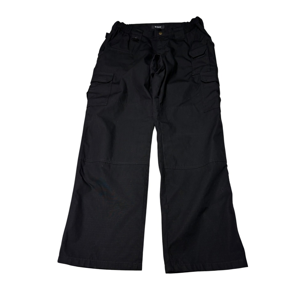 5.11 Tactical Womens 16 W34 L32 Regular Black Cargo Pants Ripstop Workwear
